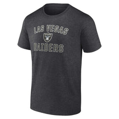 Las Vegas Raiders Victory Arch T-Shirt Heather Charcoal | Fanatics