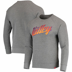 Phoenix Suns Sportiqe Harmon Raglan Tri-Blend Pullover Sweatshirt Gray - NBA