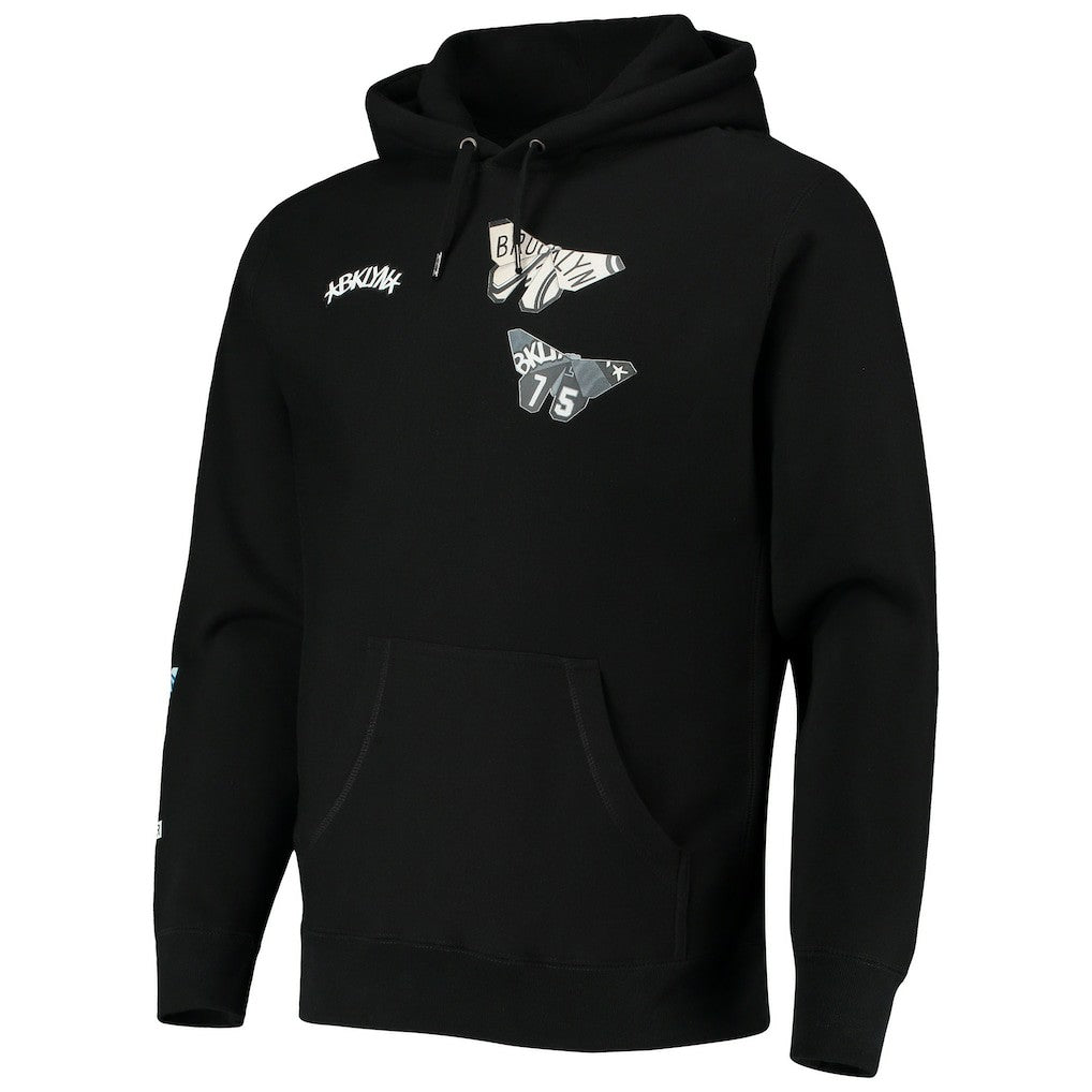 Brooklyn Nets NBA x Sue Tsai Pullover Hoodie Black - NBA