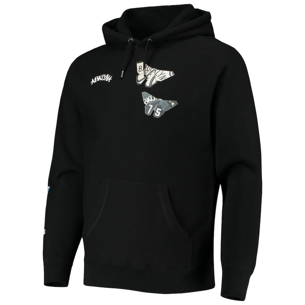 Brooklyn Nets NBA x Sue Tsai Pullover Hoodie Black - NBA