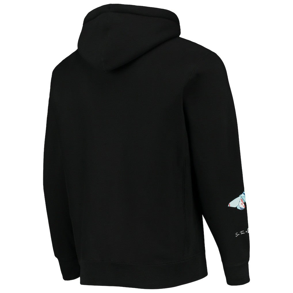 Brooklyn Nets NBA x Sue Tsai Pullover Hoodie Black - NBA