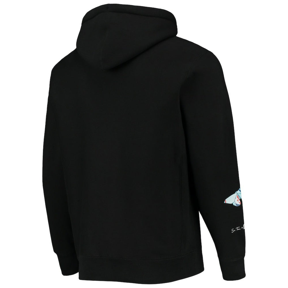 Brooklyn Nets NBA x Sue Tsai Pullover Hoodie Black - NBA