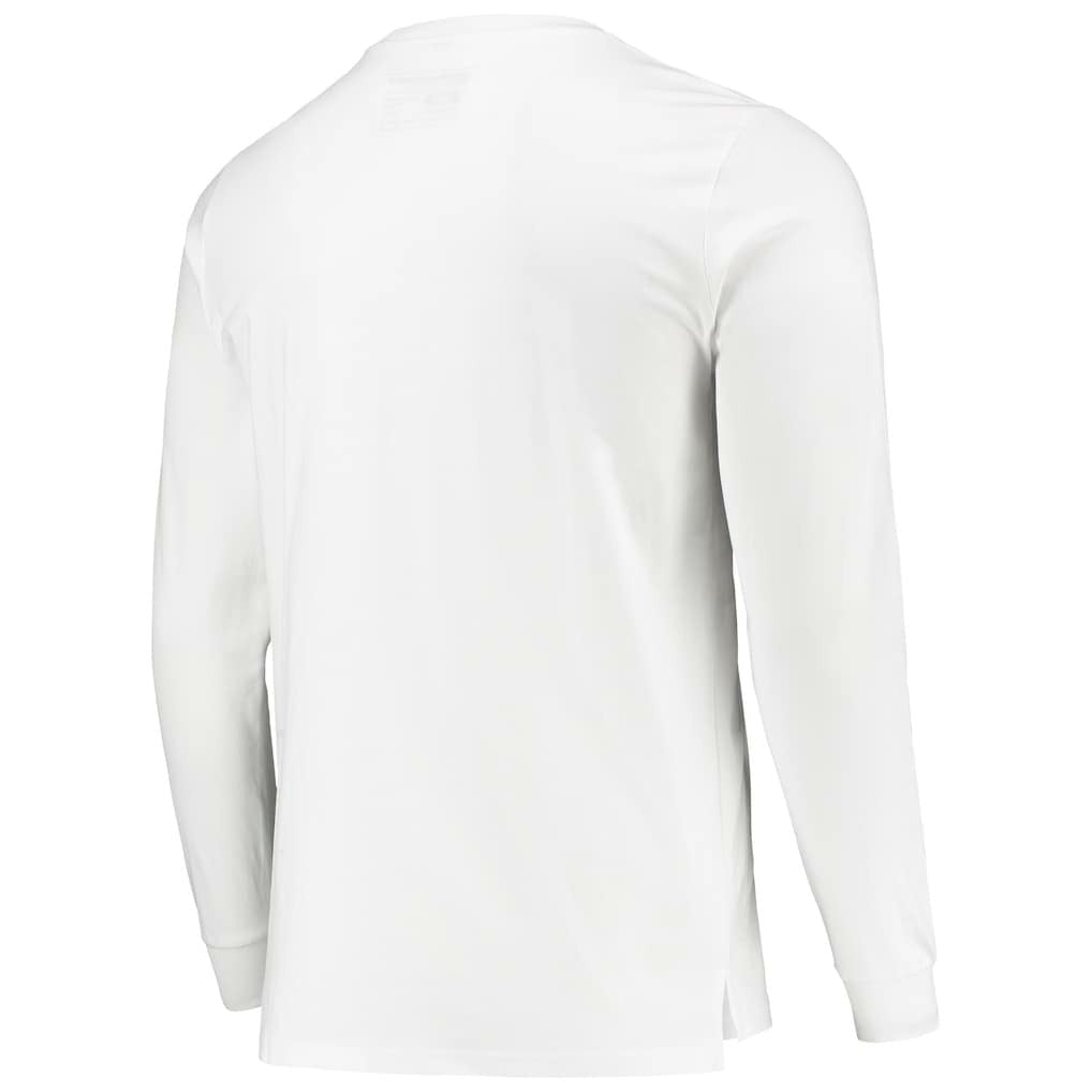 Brooklyn Nets Sue Tsai Long Sleeve T-Shirt White - NBA