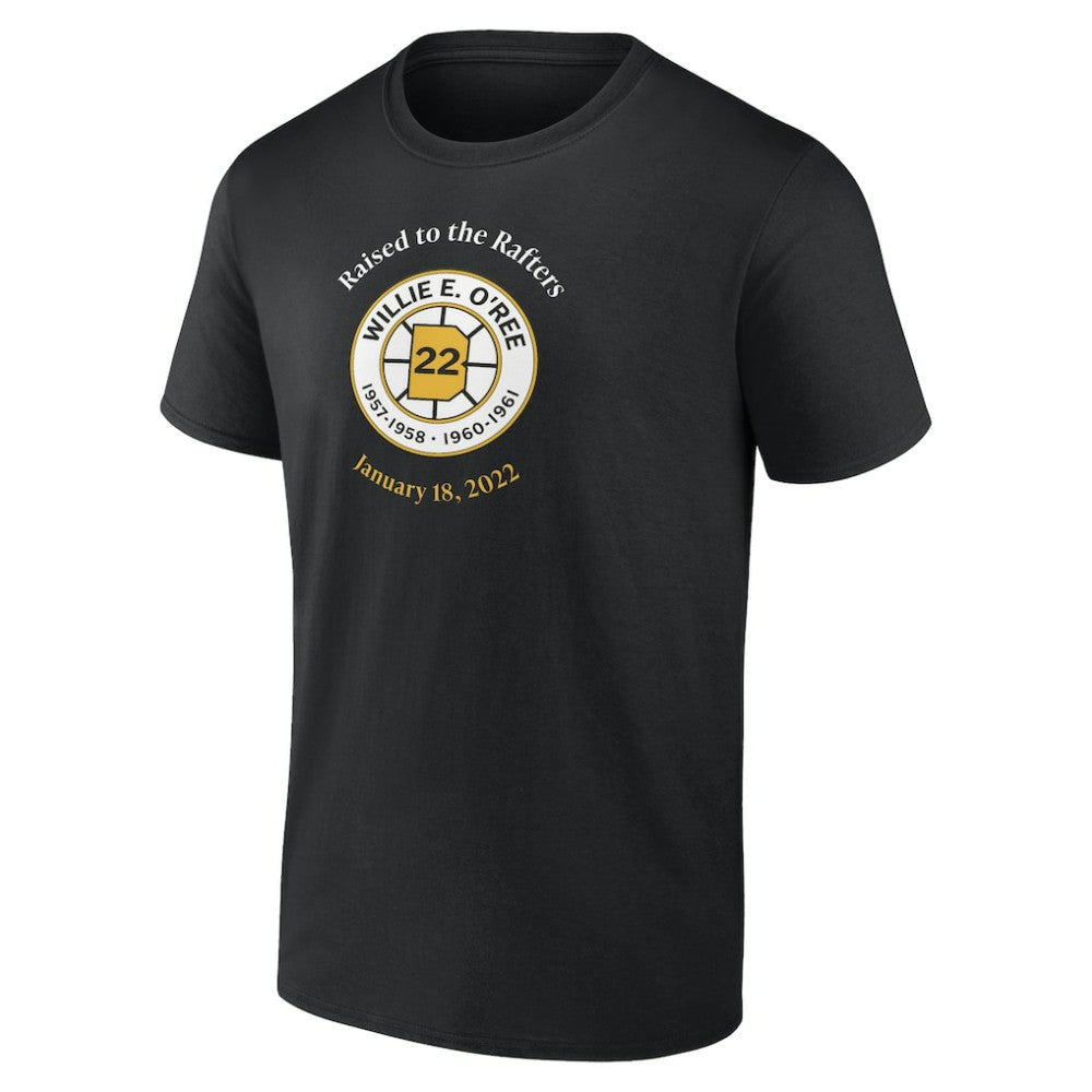 Willie O'Ree Boston Bruins Retirement T-Shirt - Black - NHL
