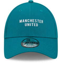 Manchester United New Era Seasonal 9FORTY Adjustable Hat Turquoise | New Era discount