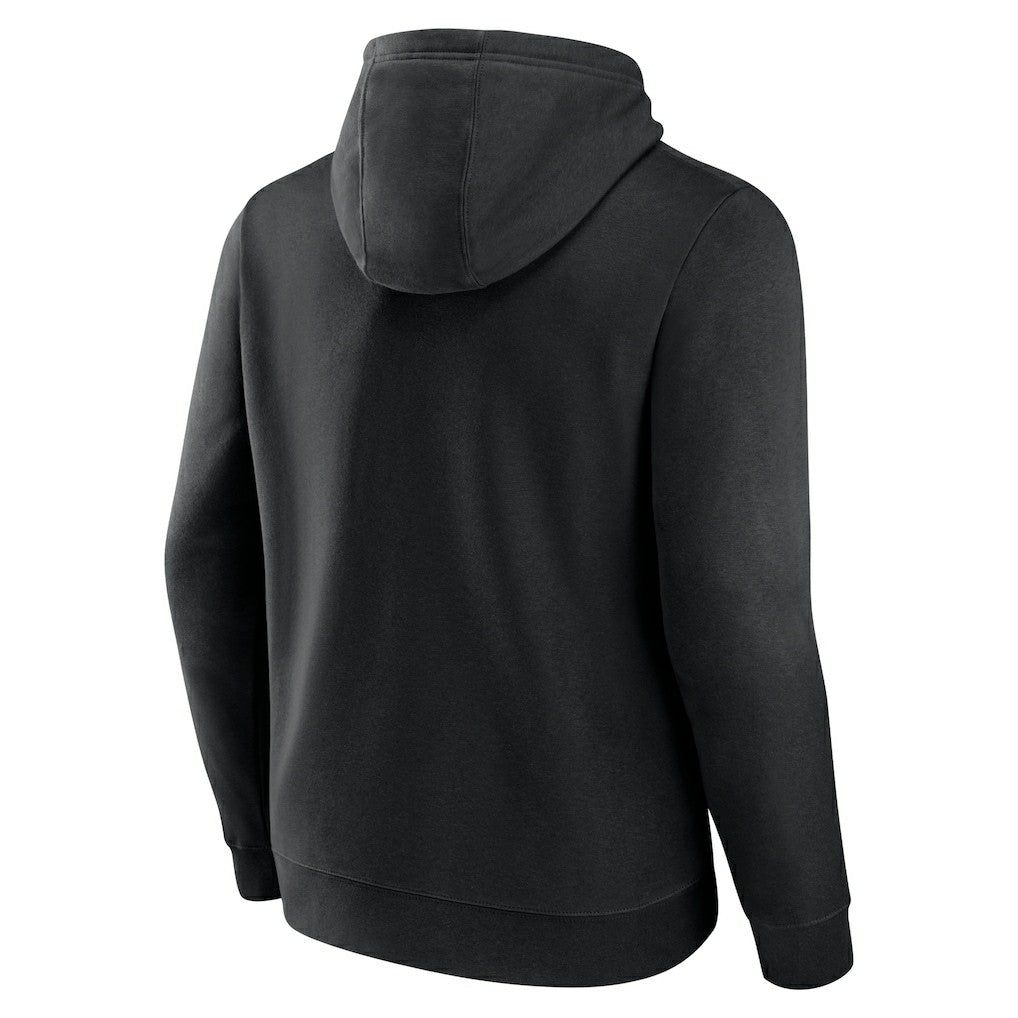 Arizona Cardinals Fade Out Fitted Pullover Hoodie Black | NFL