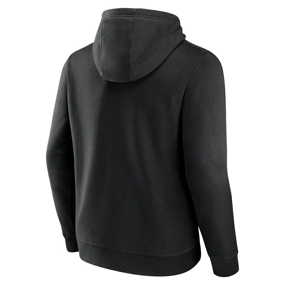 Arizona Cardinals Fade Out Fitted Pullover Hoodie Black | NFL