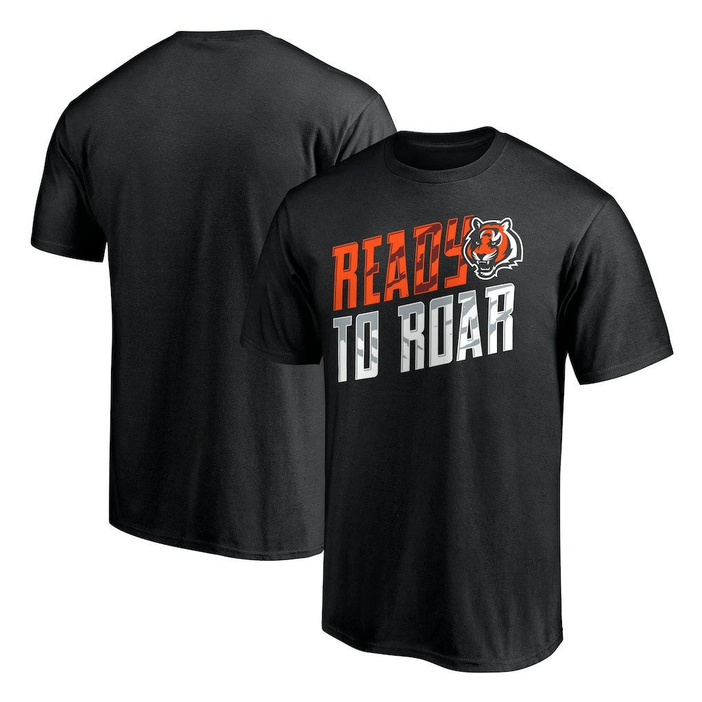 Cincinnati Bengals Roar Rise T-Shirt Black | NFL
