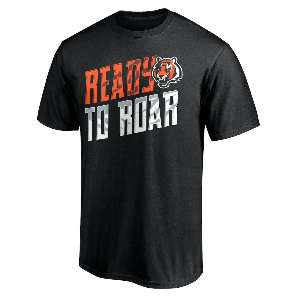 Cincinnati Bengals Roar Rise T-Shirt Black | NFL