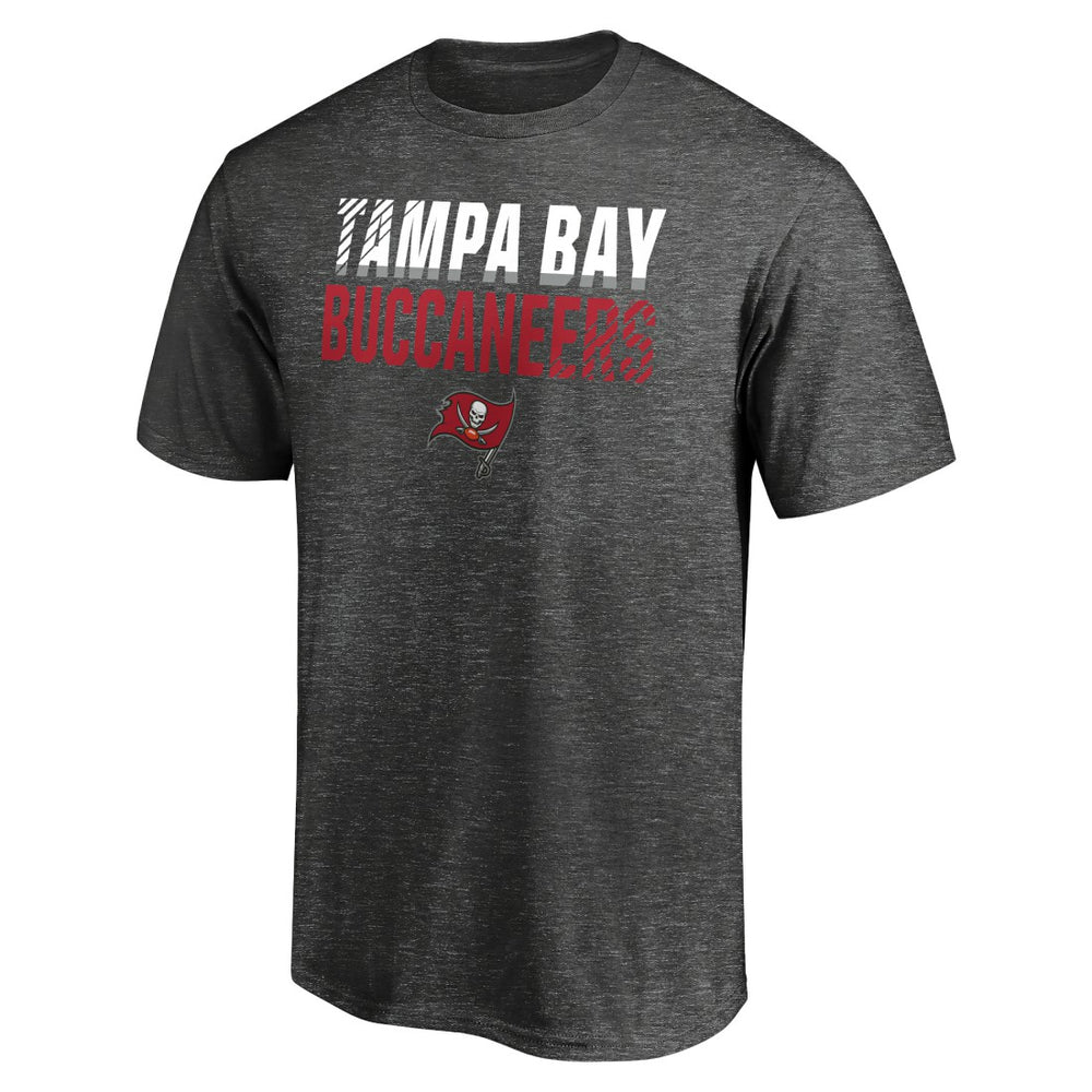 Tampa Bay Buccaneers Fade Out T-Shirt Charcoal | NFL