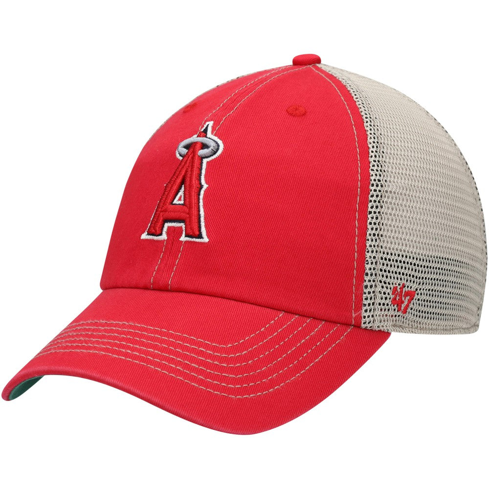 Los Angeles Angels '47 Trawler Clean Up Trucker Snapback Hat - MLB