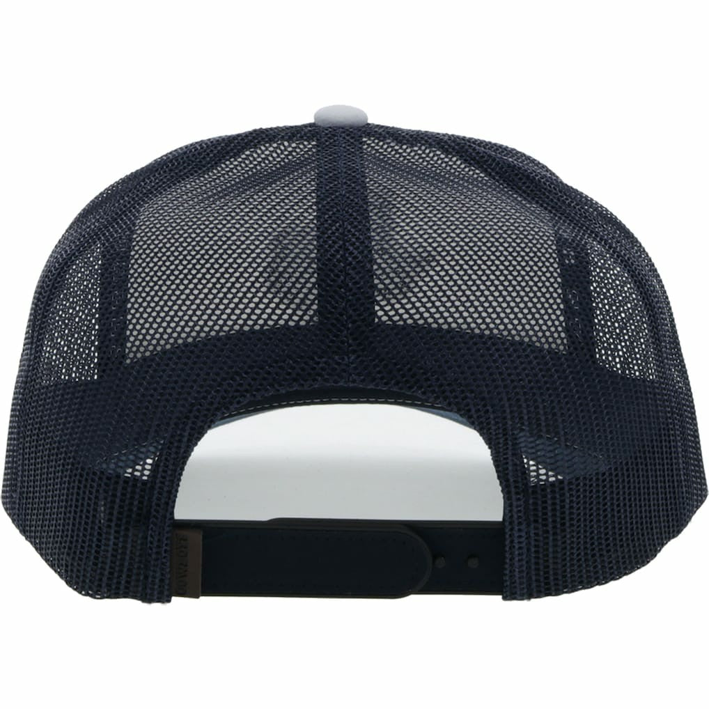 Dallas Cowboys HOOey State Patch Trucker Snapback Hat White/Navy | NFL