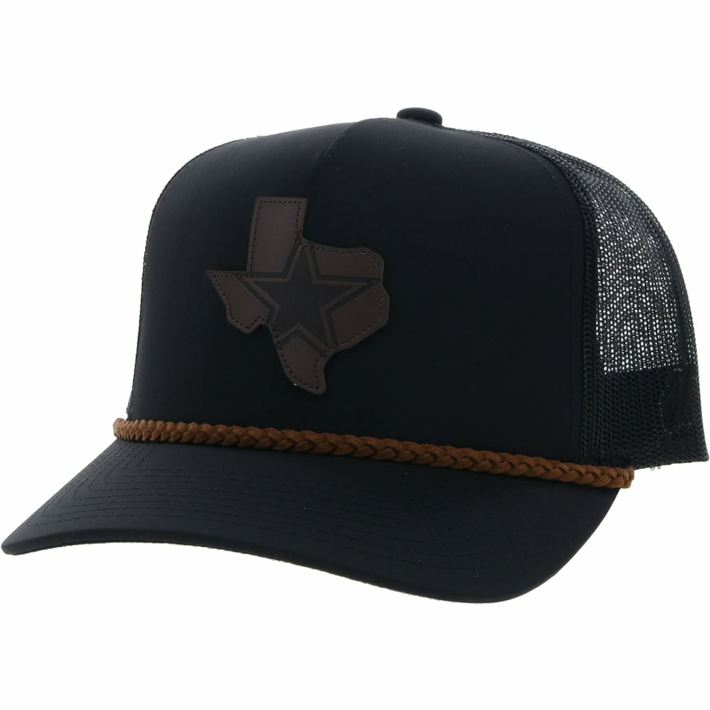Dallas Cowboys HOOey State Patch Trucker Snapback Hat Black | NFL