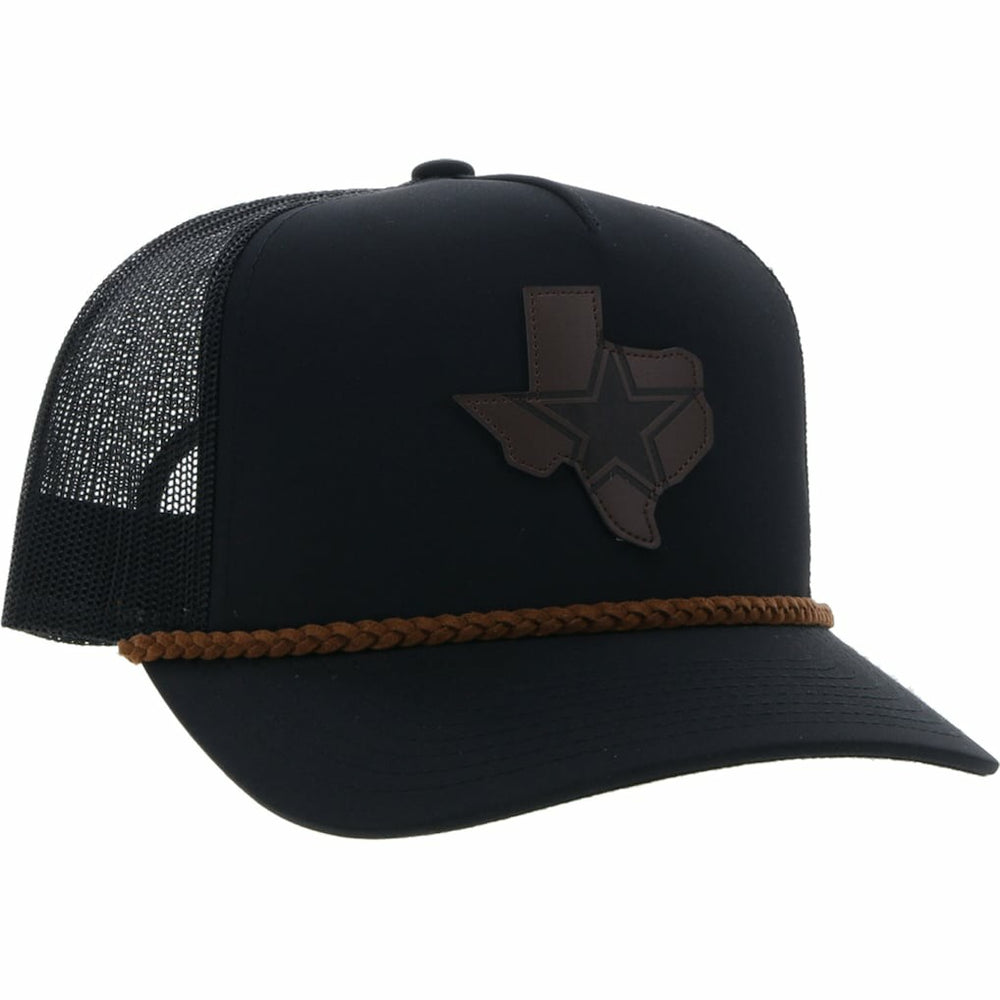 Dallas Cowboys HOOey State Patch Trucker Snapback Hat Black | NFL