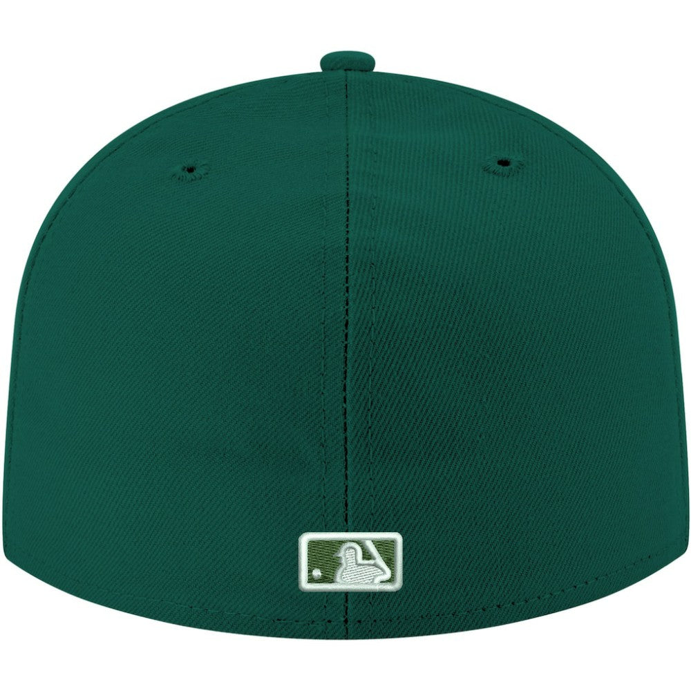 Chicago Cubs New Era White Logo 59FIFTY Fitted Hat - MLB