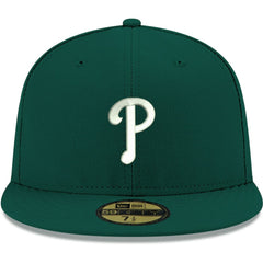 Philadelphia Phillies New Era White Logo 59FIFTY Fitted Hat - MLB