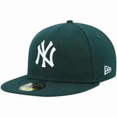 New York Yankees New Era White Logo 59FIFTY Fitted Hat - MLB