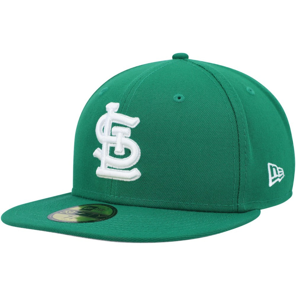 St. Louis Cardinals New Era White Logo 59FIFTY Fitted Hat - MLB