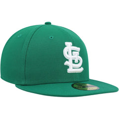 St. Louis Cardinals New Era White Logo 59FIFTY Fitted Hat - MLB