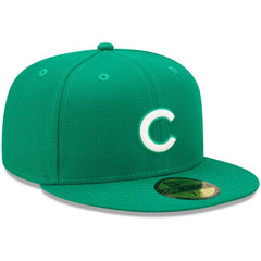 Chicago Cubs New Era White Logo 59FIFTY Fitted Hat - MLB