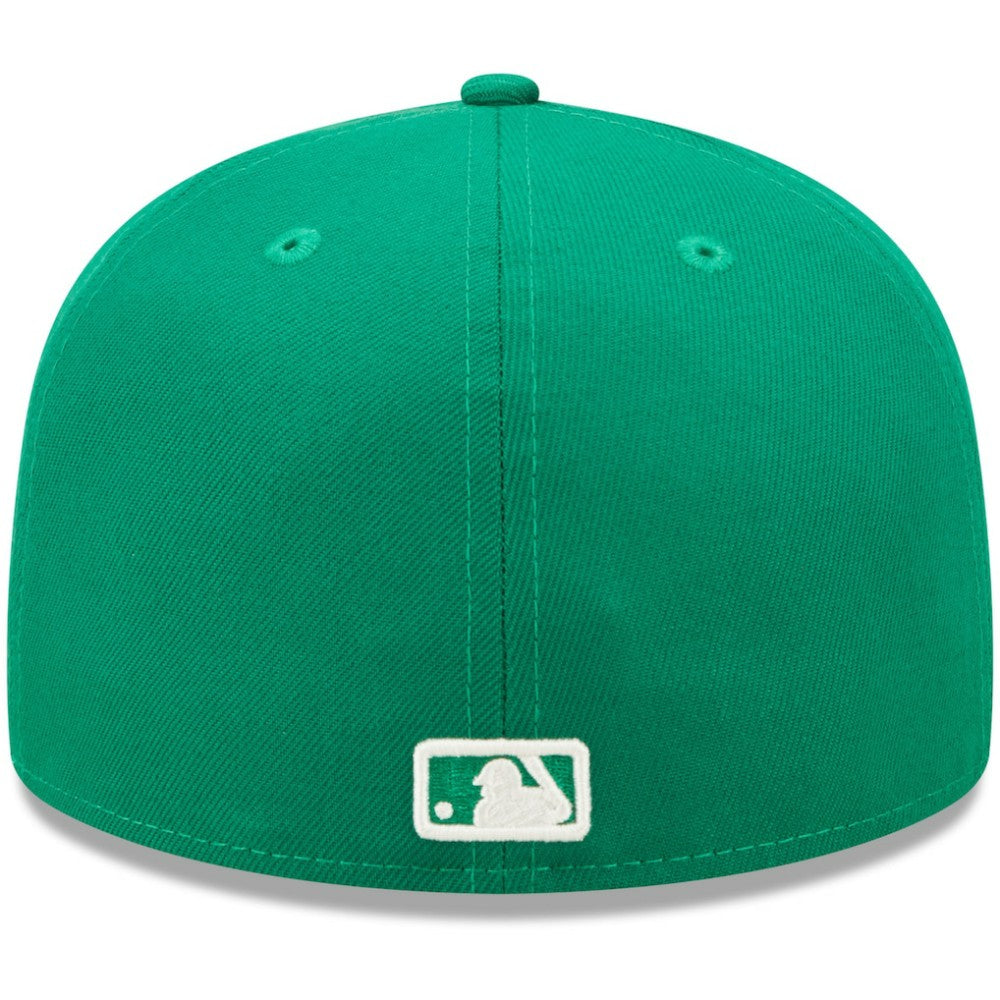 Chicago Cubs New Era White Logo 59FIFTY Fitted Hat - MLB