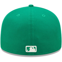 Chicago Cubs New Era White Logo 59FIFTY Fitted Hat - MLB