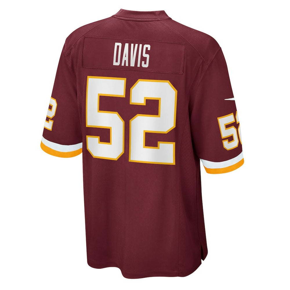 Jamin Davis Washington Football Team Game Jersey Burgundy | Nike for Sale