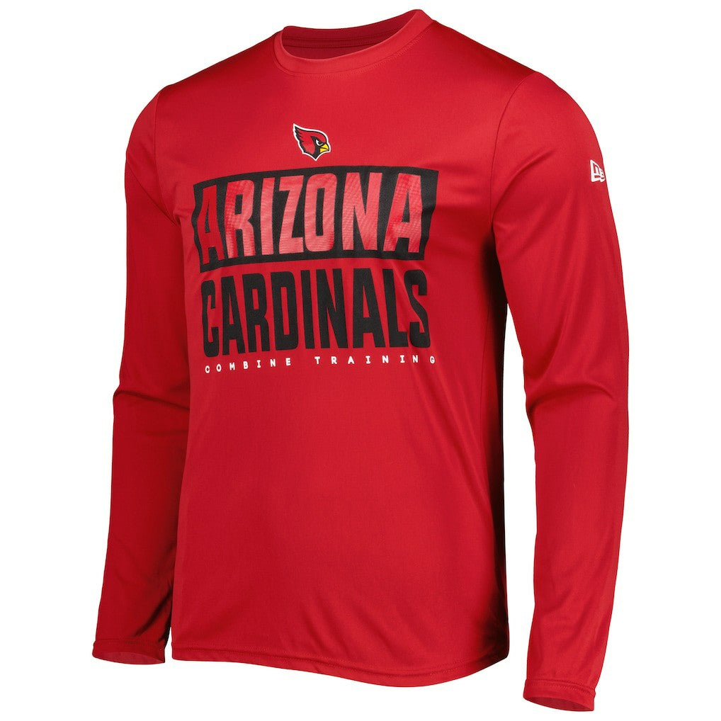 Arizona Cardinals New Era Combine Authentic Offsides Long Sleeve T-Shirt Cardinal | NFL