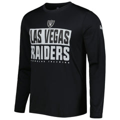 Las Vegas Raiders New Era Combine Authentic Offsides Long Sleeve T-Shirt Black | NFL