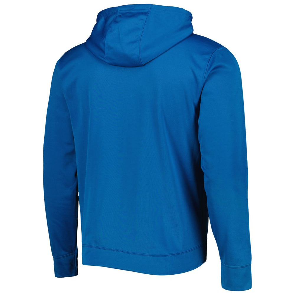 Detroit Lions New Era Combine Authentic Split Defense Pullover Hoodie Blue | NFL