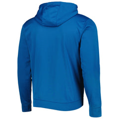 Detroit Lions New Era Combine Authentic Split Defense Pullover Hoodie Blue | NFL