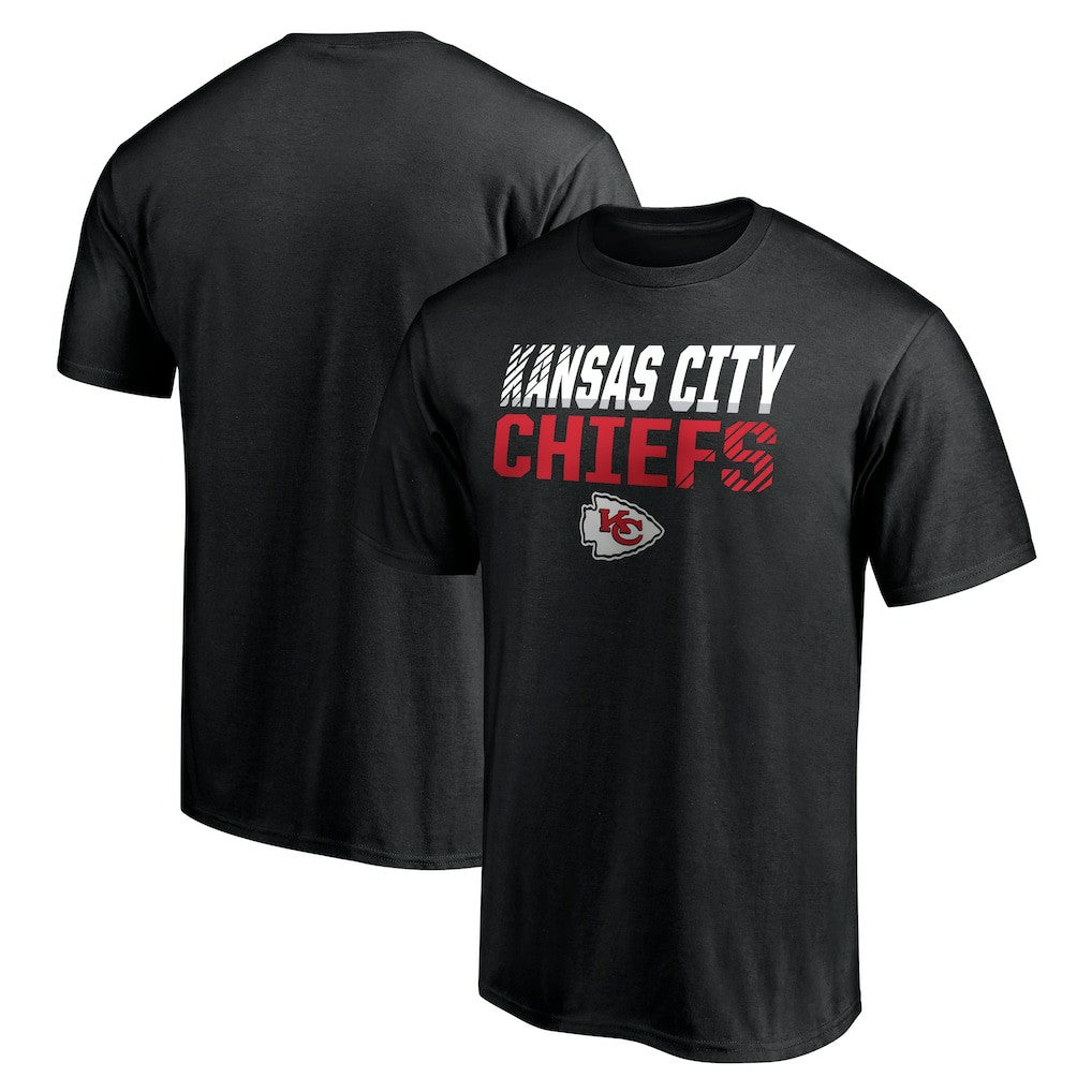 Kansas City Chiefs Logo Fade Out T-Shirt Black | NFL