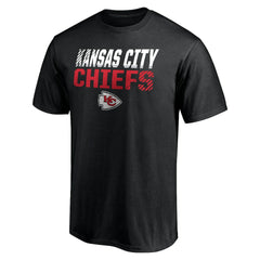 Kansas City Chiefs Logo Fade Out T-Shirt Black | NFL