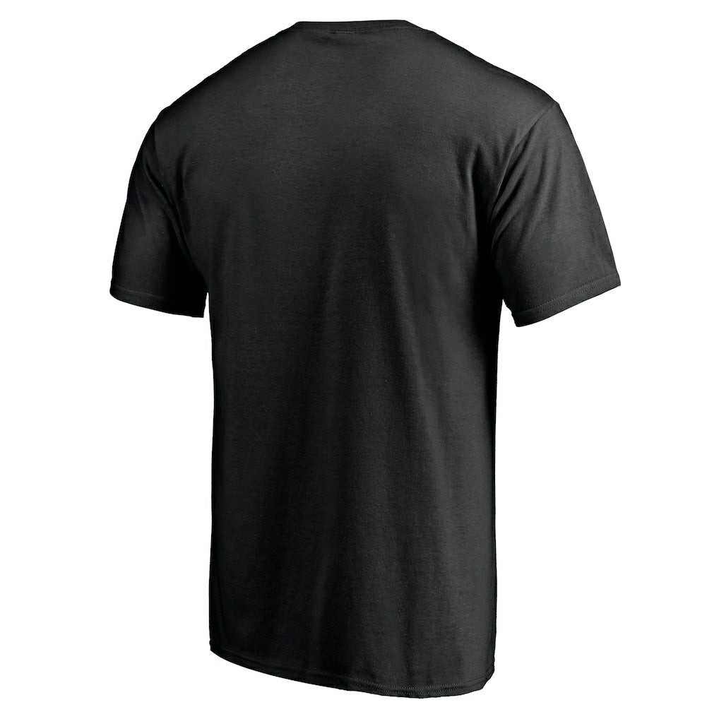 San Francisco 49ers Logo Team Lockup T-Shirt Black | NFL