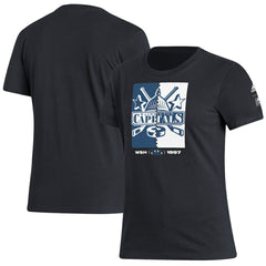 Washington Capitals adidas Women's Reverse Retro 2.0 Playmaker T-Shirt - Black - NHL
