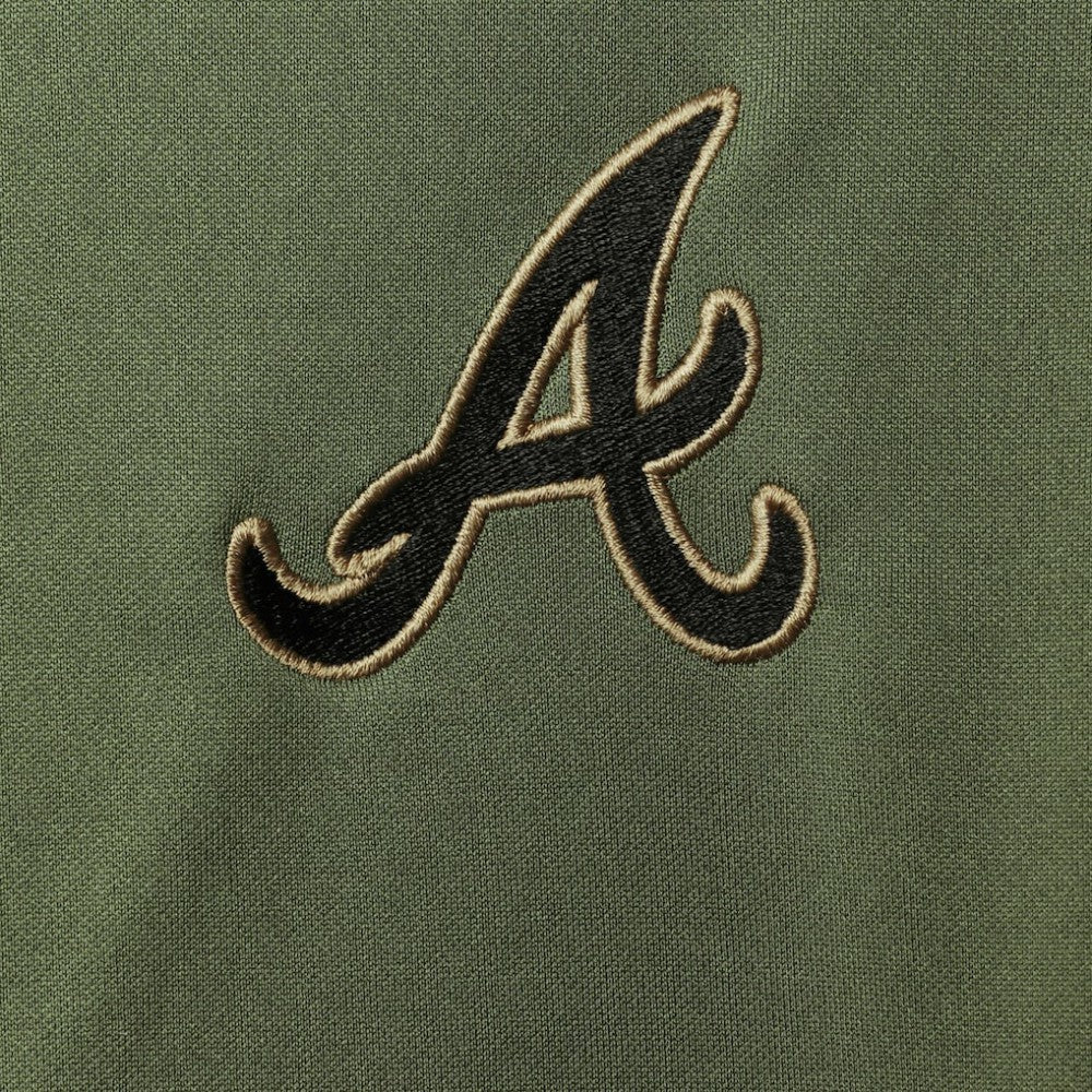 Atlanta Braves Levelwear Delta Pursue Quarter-Zip Jacket - MLB