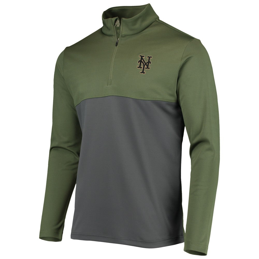 New York Mets Levelwear Delta Pursue Quarter-Zip Jacket - MLB