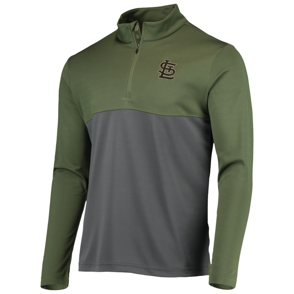 St. Louis Cardinals Levelwear Delta Pursue Quarter-Zip Jacket - MLB