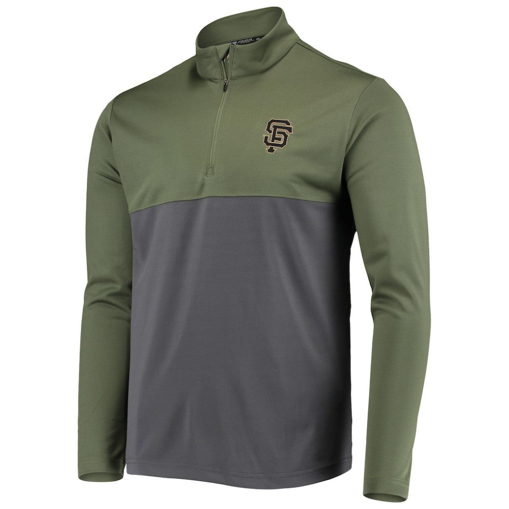San Francisco Giants Levelwear Delta Pursue Quarter-Zip Jacket - MLB