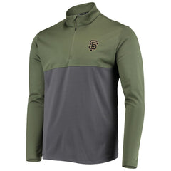 San Francisco Giants Levelwear Delta Pursue Quarter-Zip Jacket - MLB