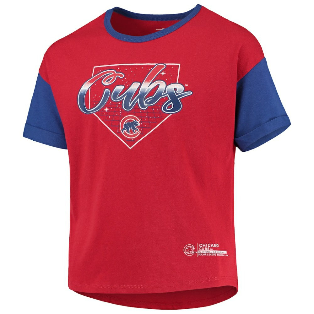 Chicago Cubs Girls Youth Bleachers T-Shirt - MLB