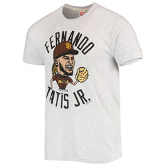 Fernando Tatis Jr. San Diego Padres Homage Caricature Tri-Blend T-Shirt - MLB