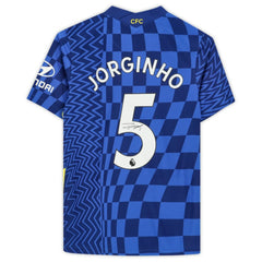 Jorginho Chelsea Autographed 2021-22 Home Jersey | Fanatics discount