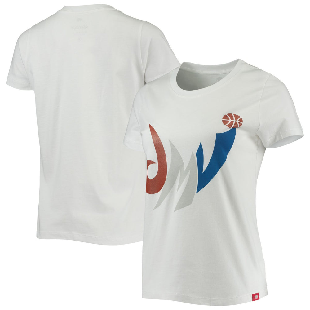 Washington Wizards Sportiqe Women's Cabo T-Shirt White - NBA