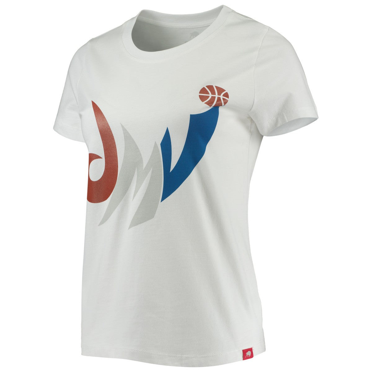 Washington Wizards Sportiqe Women's Cabo T-Shirt White - NBA