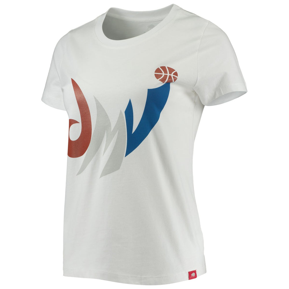 Washington Wizards Sportiqe Women's Cabo T-Shirt White - NBA