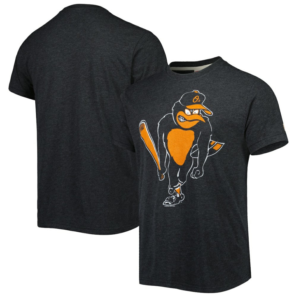Baltimore Orioles Homage Hand-Drawn Logo Tri-Blend T-Shirt - MLB
