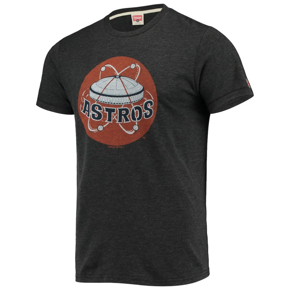 Houston Astros Homage Hand-Drawn Logo Tri-Blend T-Shirt - MLB