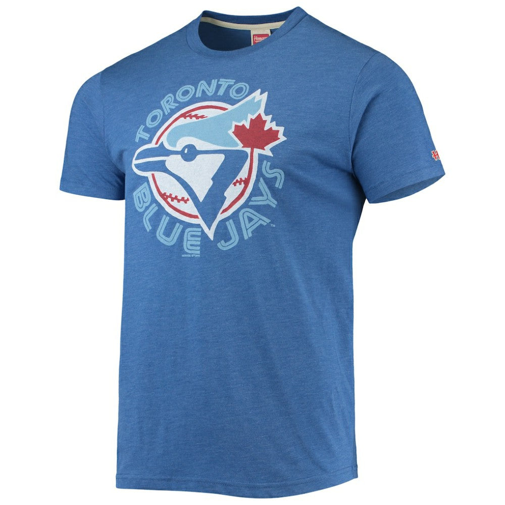 Toronto Blue Jays Homage Hand-Drawn Logo Tri-Blend T-Shirt - MLB