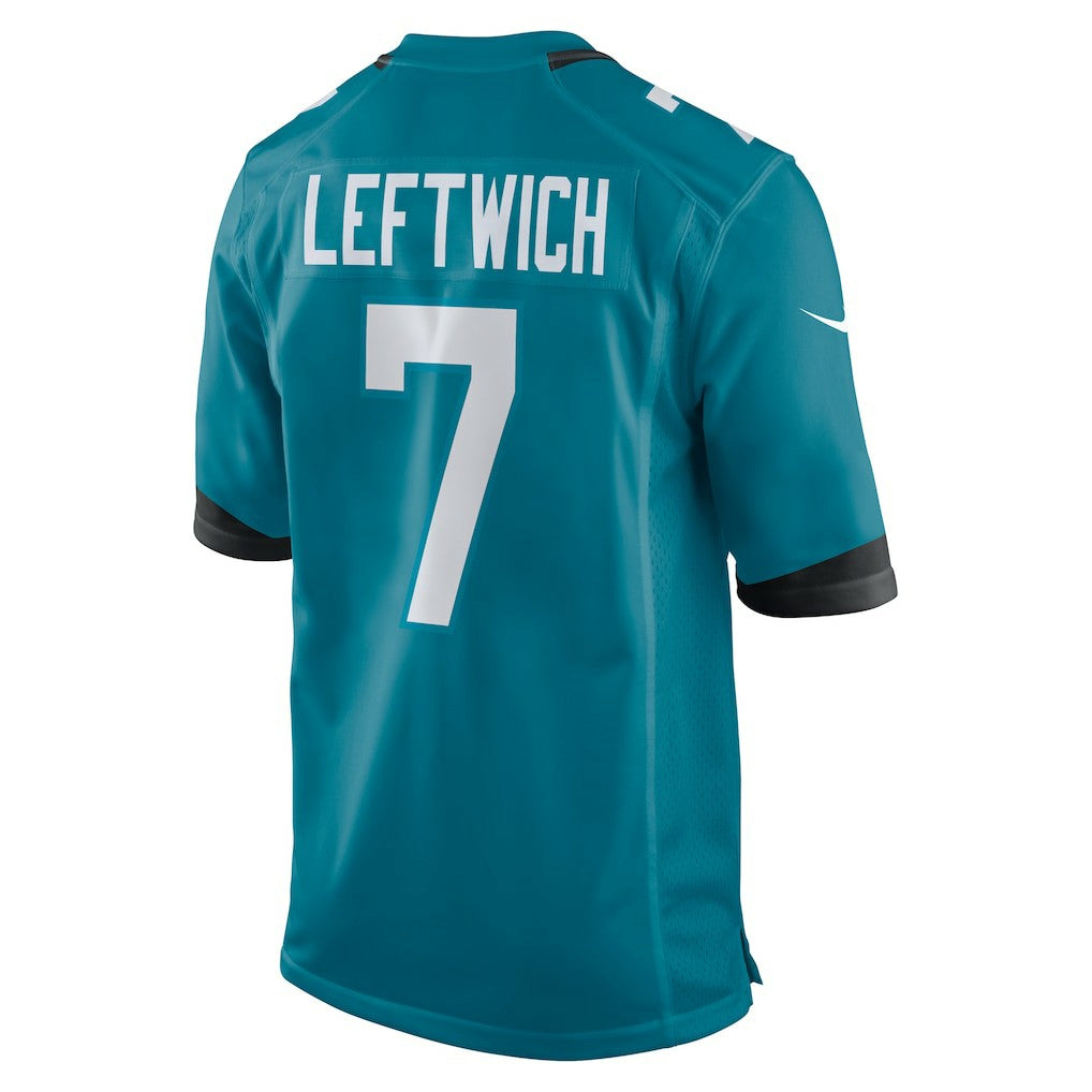 Byron Leftwich Jacksonville Jaguars Retired Player Game Jersey Teal | Nike for Sale